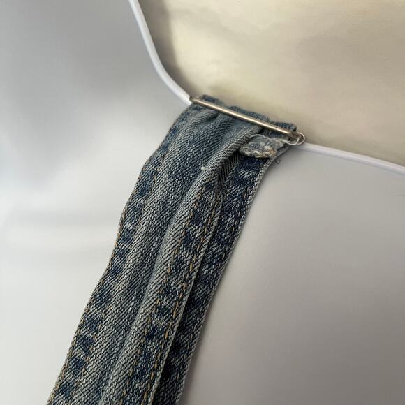 RSQ TILLY'S Distressed Denim Overalls Sz 1 Grunge Y2K Baddie Streetwear Festival - Picture 11 of 14